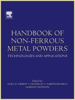 cover image of Handbook of Non-Ferrous Metal Powders